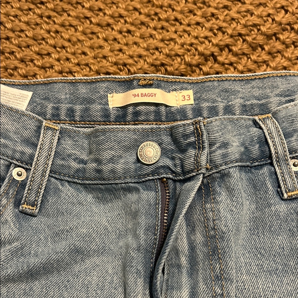 Levi's Classic Blue Boyfriend Jeans